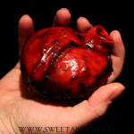 Human Heart Cupcake