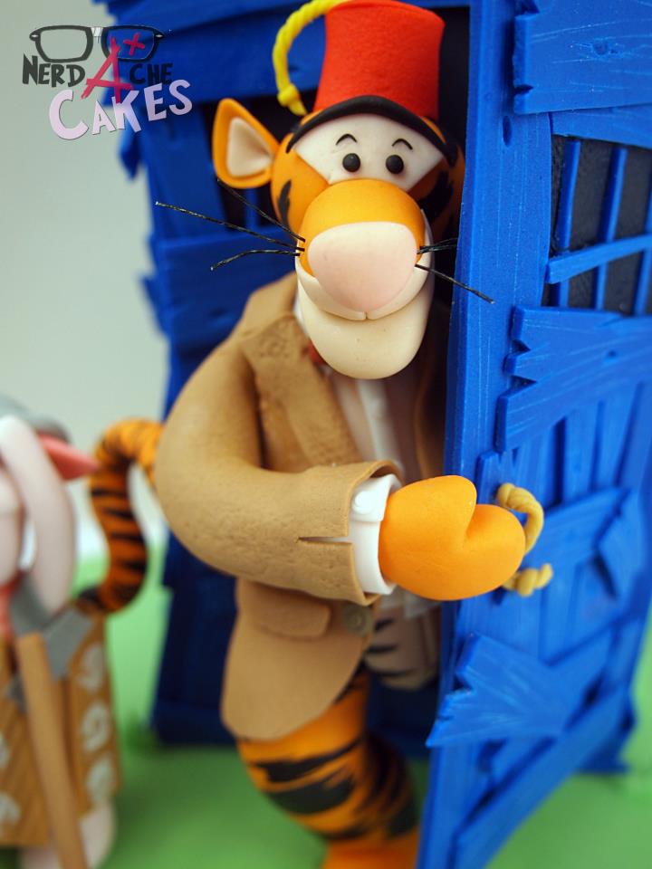 Torta Tigro Doctor Who - dettaglio di Tigro Who 63154_278860722234957_835465552_n