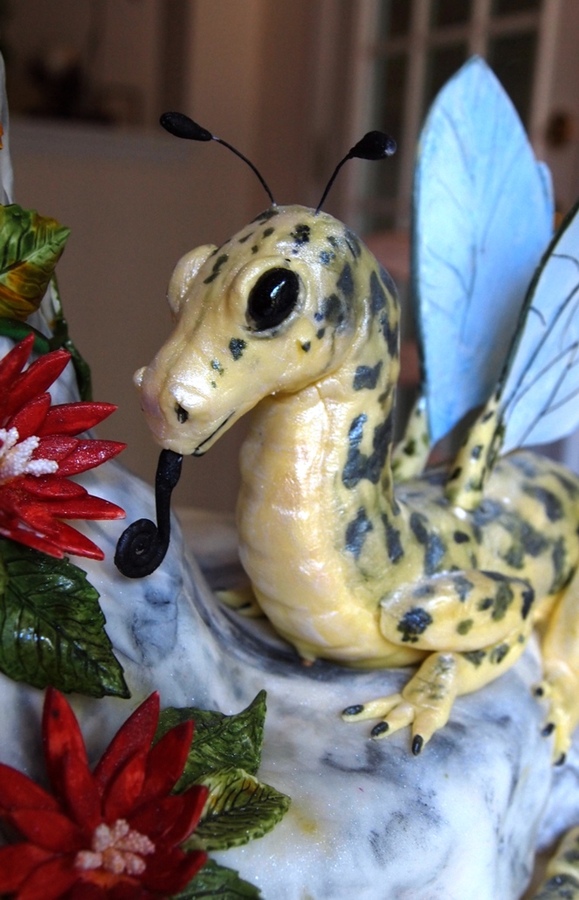 Torta drago farfalla - dettaglio drago_fatato3